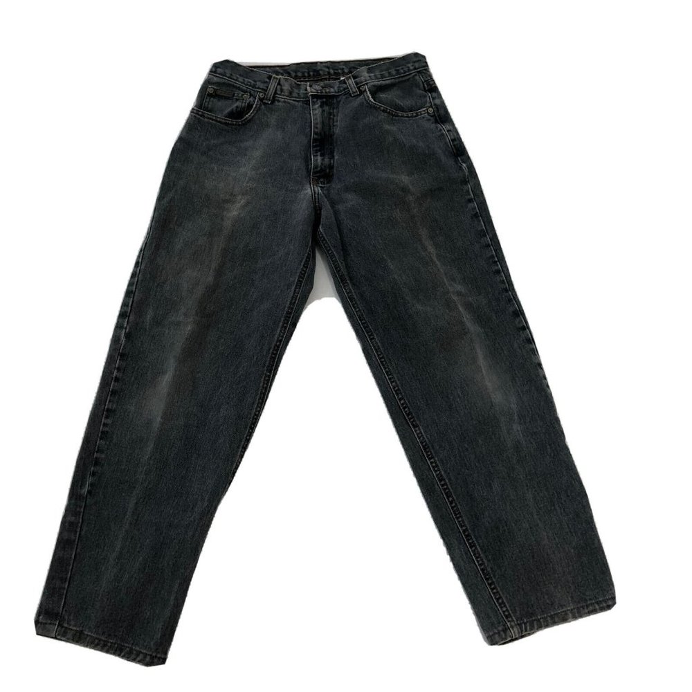 Calvin Klein Jeans Men's 32 Black Straight Denim Pants Size (32x28) 100% Cotton